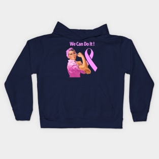 Breast Cancer Awareness Kids Hoodie